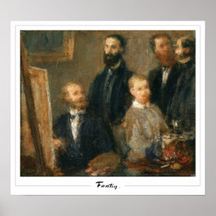 Henri Fantin-Latour Zedign Kunstposter #5 Poster