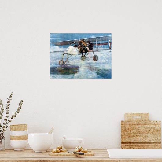 Henri Farré Captain Feque kehrt zurück auf seinen Poster (Küche)