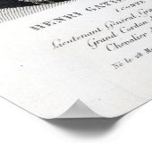 Henri Gatien Bertrand Poster (Ecke)