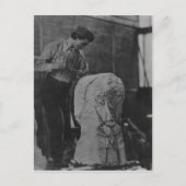 Henri Gaudier-Brzeska, c.1910 Postkarte (Vorderseite)