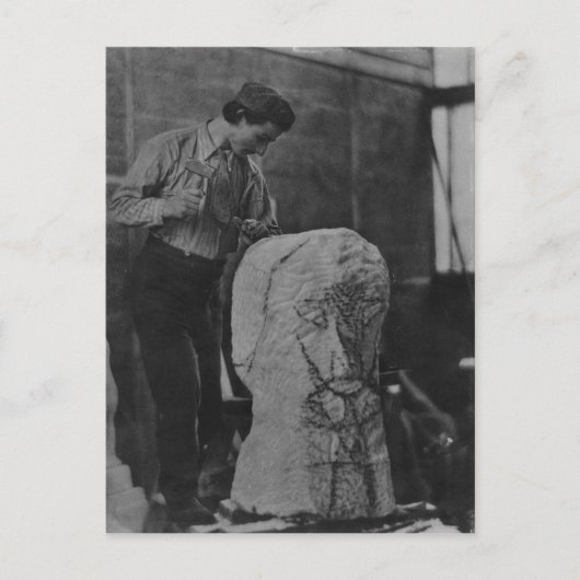 Henri Gaudier-Brzeska, c.1910 Postkarte (Vorderseite)