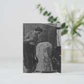 Henri Gaudier-Brzeska, c.1910 Postkarte (Stehend Vorderseite)