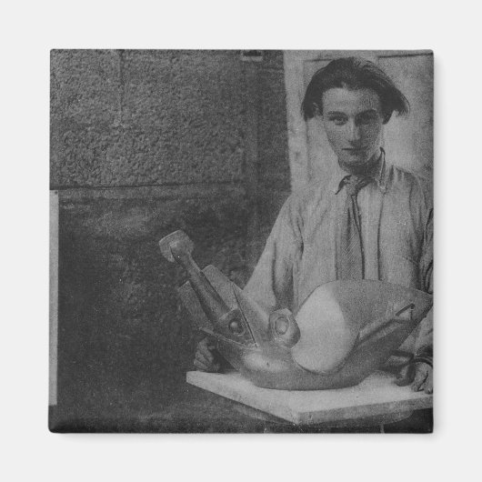 Henri Gaudier-Brzeska Magnet (Vorne)