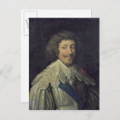 Henri II. Herzog von Montmorency Postkarte (Vorne/Hinten)