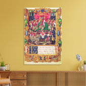 Henri II Leinwanddruck (Insitu (Wohnzimmer))