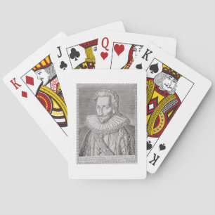 Henri IV (1553-1610) als König von Navarra, 1589 Spielkarten