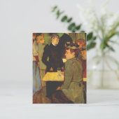 Henri Lautrec - Ecke im Moulin de la Galette Postkarte (Stehend Vorderseite)