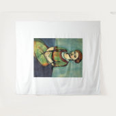 Henri Matisse art style Wandteppich (Vorderseite (Horizontal))