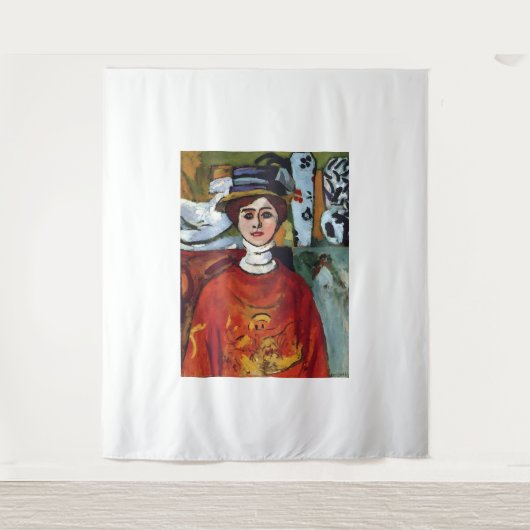 Henri Matisse art style Wandteppich (Vorderseite)