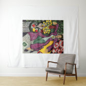 Henri Matisse art work Wandteppich (Beispiel (Horizontal))