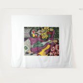 Henri Matisse art work Wandteppich (Vorderseite (Horizontal))