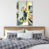 Henri Matisse - BLUME VOR EINEM FENSTER 1922 Leinwanddruck (Insitu (Schlafzimmer))