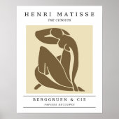 Henri Matisse Cutouts Retro Exhibition Poster (Vorne)