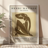 Henri Matisse Cutouts Retro Exhibition Poster