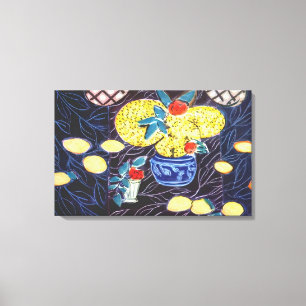 Henri Matisse - LEMONS UND MIMOSA 1944 Leinwanddruck