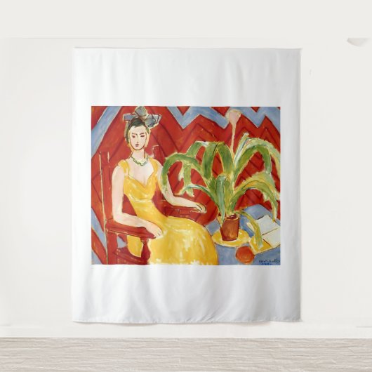 Henri Matisse painting Wandteppich (Vorderseite)