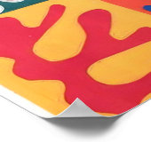 Henri Matisse - Panel mit Maske - 1947 Poster (Ecke)