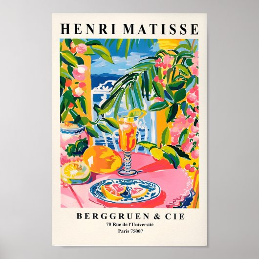Henri Matisse Print, Preppy Wall Art, ästhetischer Poster (Vorne)