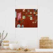 Henri Matisse - Rotes Studio Poster (Küche)