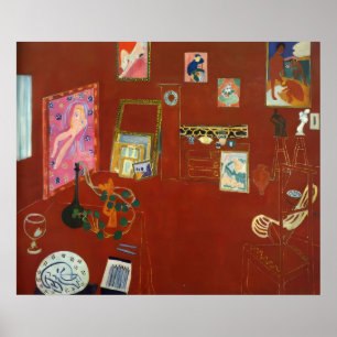 Henri Matisse - Rotes Studio Poster