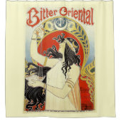 Henri Privat Livemont - Bitter Oriental Duschvorhang (Vorderseite)