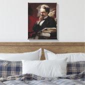 Henri Rochefort Leinwanddruck (Insitu (Schlafzimmer))