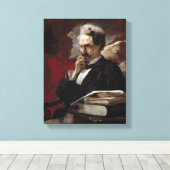 Henri Rochefort Leinwanddruck (Insitu (Holzboden))