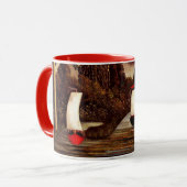 Henri Rousseau art: Die Banken der Oise Tasse (Vorderseite Links)