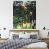 Henri Rousseau art Leinwanddruck (Insitu (Schlafzimmer))