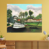 Henri Rousseau art Leinwanddruck (Insitu (Wohnzimmer))