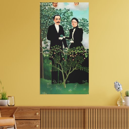 Henri Rousseau art Leinwanddruck (Insitu (Wohnzimmer))