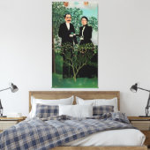 Henri Rousseau art Leinwanddruck (Insitu (Schlafzimmer))