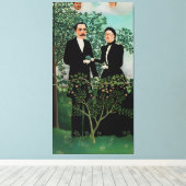Henri Rousseau art Leinwanddruck (Insitu (Holzboden))