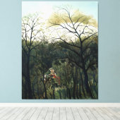 Henri Rousseau art painting Leinwanddruck (Insitu (Holzboden))