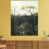 Henri Rousseau art painting Leinwanddruck (Insitu (Wohnzimmer))