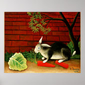 Henri Rousseau Art: Rabbit Poster (Vorne)
