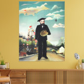 Henri Rousseau art style Leinwanddruck (Insitu (Wohnzimmer))