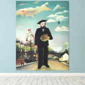 Henri Rousseau art style Leinwanddruck (Insitu (Holzboden))