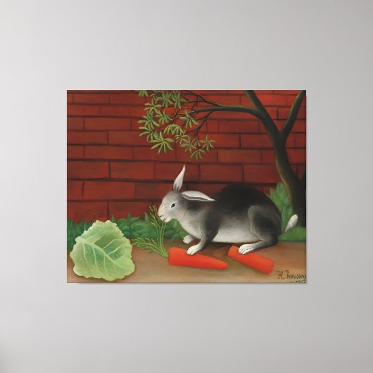 Henri Rousseau art style Leinwanddruck (Vorderseite)