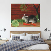 Henri Rousseau art style Leinwanddruck (Insitu (Schlafzimmer))