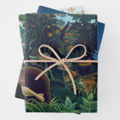 Henri Rousseau - Auswahl der Meisterwerke Geschenkpapier Set (Beispiel)