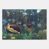 Henri Rousseau - Auswahl der Meisterwerke Geschenkpapier Set (Vorderseite)