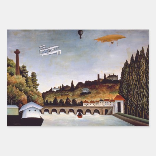 Henri Rousseau - Auswahl der Meisterwerke Geschenkpapier Set (Vorderseite 3)