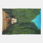 Henri Rousseau, Avenue im Park at Saint Cloud Geschirrtuch (Horizontal)