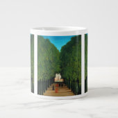 Henri Rousseau, Avenue im Park at Saint Cloud Jumbo-Tasse (Vorderseite)