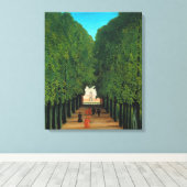 Henri Rousseau, Avenue im Park at Saint Cloud Leinwanddruck (Insitu (Holzboden))