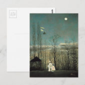 Henri Rousseau Carnival Abend Postkarte (Vorne/Hinten)