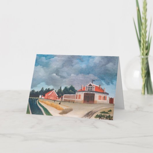 Henri Rousseau - Chair Factory Karte (Vorderseite)