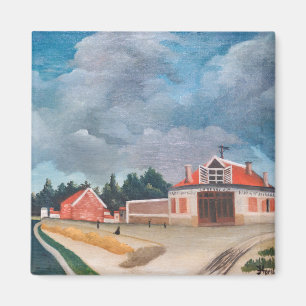 Henri Rousseau - Chair Factory Magnet