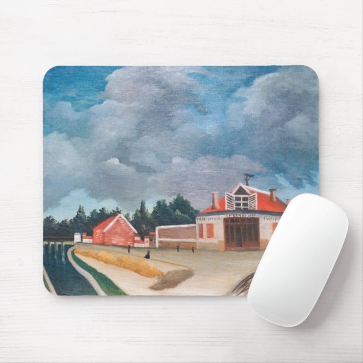 Henri Rousseau - Chair Factory Mousepad (Mit Mouse)
